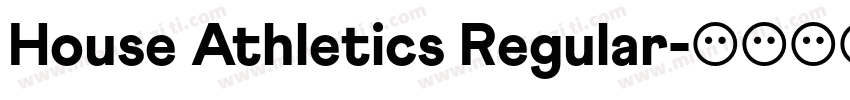 House Athletics Regular字体转换